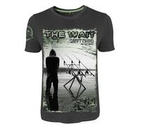 HOTSPOT DESIGN THE WAIT CARPFISHING, grigio-verde, Maglietta