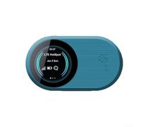 Hotspot Mobile 4G per lte con Supporto Multi-Lingua Hotspot Mobile(Blue) | Materiale ABS per robusto, design compatto 8.6x15.4cm, leggero da trasportare in zaino o tasca