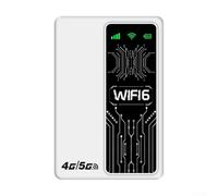 Hotspot mobile ad alta velocità portatile del router 4G 5G LTE 300Mbps con supporto della carta SIM per la connettività on-the-go, bianco