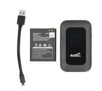 Hotspot mobile portatile per router WiFi 4G con slot micro sim Internet ad alta velocità per l'Asia Asia del sud -est Africa Middle Oriente Black ABS 2100MAH batteria