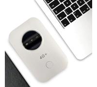 Hotspot mobile tascabile 4G LTE 3650mAh Modem WiFi 150Mbps Fino a 10 utenti con slot per scheda SIM Router wireless per viaggi in auto WHITE