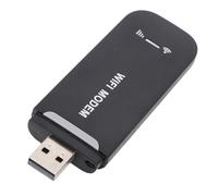 Hotspot Router Smart 4G LTE Advanced USB WiFi Dongle Router per Viaggi, Modem con Scheda SIM WiFi Portatile (BLACK)