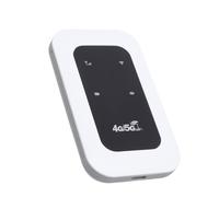 Hotspot WiFi 4G Portatile con Slot SIM, Router LTE da 300 Mbps per Viaggi, Camp, Moto, Supporta 10 Dispositivi, Plug & Play, Batteria Integrata da 2100 mAh (B1 B3 for EU)