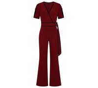 HotSquash Tuta jumpsuit rosso vino / nero Donna HotSquash S