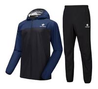 HOTSUIT Sauna Suit per Gli Uomini Costumi di Sudore Palestra Esercizio Sauna Giacca Pantalone Full Body