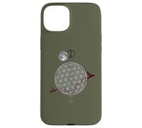 Hotsuma Personaggio Fiore della Vita Culture giapponesi Custodia per iPhone 15 Plus