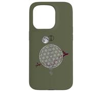 Hotsuma Personaggio Fiore della Vita Culture giapponesi Custodia per iPhone 15 Pro