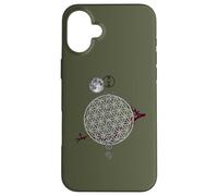 Hotsuma Personaggio Fiore della Vita Culture giapponesi Custodia per iPhone 16 Plus
