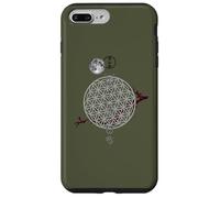 Hotsuma Personaggio Fiore della Vita Culture giapponesi Custodia per iPhone 7 Plus/8 Plus
