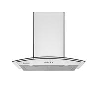 HOTTE DECORATIVA DA PARETE 60 CM - VETRO E INOX - 559 m3-200 W - 60 dB
