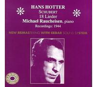 Hotter, Hans - 18 Schubert Lieder
