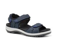 Hotter Passeggiata Walk II Wide-Sandali e Infradito da Donna, Colore Blu Navy, Marina Militare, 41 EU Larga