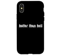 Hotter Than Hell Più Caldo Dell'inferno Gothic Caldo Hot Custodia per iPhone X/XS