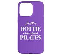 Hotties Do Pilates Hot Girls Go Pilates is My Happy Gym Hour Custodia per iPhone 15 Pro Max