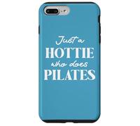 Hotties Do Pilates Hot Girls Go Pilates is My Happy Gym Hour Custodia per iPhone 7 Plus/8 Plus