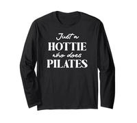 Hotties Do Pilates Hot Girls Go Pilates is My Happy Gym Hour Maglia a Manica