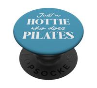 Hotties Do Pilates Hot Girls Go Pilates is My Happy Gym Hour PopSockets PopGrip Adesivo