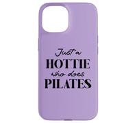 Hotties Do Pilates Hour Hot Girls Go Pilates is My Happy Gym Custodia per iPhone 15
