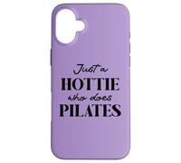Hotties Do Pilates Hour Hot Girls Go Pilates is My Happy Gym Custodia per iPhone 16 Plus