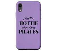 Hotties Do Pilates Hour Hot Girls Go Pilates is My Happy Gym Custodia per iPhone XR
