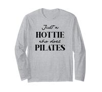 Hotties Do Pilates Hour Hot Girls Go Pilates is My Happy Gym Maglia a Manica