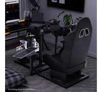 Hottoby Cabina Sim Volo e Corsa con Sedile Nero Regolabile per G920 G29