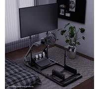 Hottoby Cockpit Per Simulatore Di Corse Con Supporto Per Monitor Per Logitech