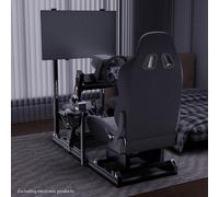 Hottoby G29Supporto Per Cockpit Da Corsa Con Supporto Per Monitor E Sedili Neri