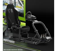 Hottoby Racing Sim Cockpit con Seat Fit Nero Logitech G29 G920 Thrustmaster T300