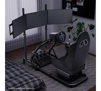 Hottoby Racing Sim Cockpit Con Sedile E Supporto Triplo TV Compatibile Con G923