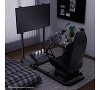 Hottoby Racing Sim Cockpit con supporto/sedile/monitor Logitech G29 G920