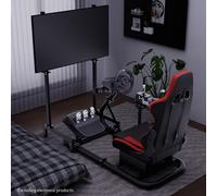 Hottoby Racing Sim Cockpit con supporto/sedile/monitor Logitech G29 G920