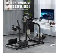 Hottoby Racing Simulator Cockpit Con Sedile Adatto Per Logitech G29 Thrustmaster