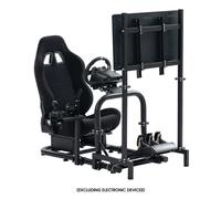 Hottoby Racing Simulator Cockpit Con Sedile E Supporto Per Monitor Per Logitech