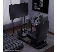 Hottoby Racing Simulator Cockpit Con Sedile E Supporto Per Monitor Per Logitech