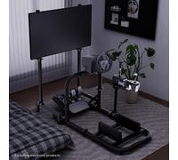 Hottoby Racing Simulator Cockpit Con Supporto Per Monitor Per Logitech G29 G920