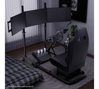 Hottoby Racing Simulator Cockpit with Seat & Monitor Stand Fit Logitech G29 G920