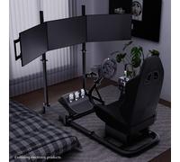 Hottoby Racing Simulator Cockpit with Seat & Monitor Stand Fit Logitech G29 G920