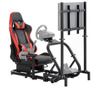 Hottoby Simulatore Di Corsa Cockpit Con Monitor Mount Seat Fit Logitech G920 G92
