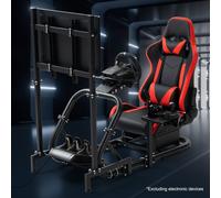 Hottoby Simulatore Di Corsa Cockpit Con Monitor Mount Seat Fit Logitech G920 G92
