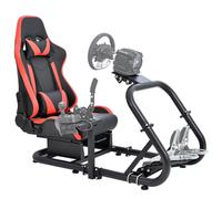 Hottoby Simulatore Di Corsa Cockpit Con Sedile Rosso Adatto Per LogitechG27 G29