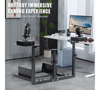 Hottoby Supporto da Gioco Flight Adatto Per Thrustmaster Hotas Warthog Logitech