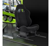 Hottoby Supporto Sedile Regolabile con Sedile Nero per Cabina Sim Racing