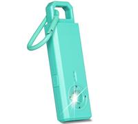 HOTUT Allarme Personale Anti Aggressione,130dB Portachiavi Autodifesa con Luce Stroboscopica,Ricaricabile Sicurezza Personale di Emergenza per Zaino in Spalla, Donne, Uomini(Blu)