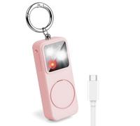 HOTUT Allarme Personale da Donna 150dB con Allarme e Flash Ricaricabile Sicurezza Personale di Emergenza, Kit Autodifesa di Sicurezza Portachiavi Dispositivo di Protezione per Ragazze Anziane