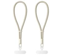 HOTUT Cordino per Cellulare, 2 Pezzi Cordino da Polso Regolabile per la Maggior Parte Degli Smartphone, Laccio per Macchina Fotografica con Patch Ultra Sottile, per Portafoglio, Portachiavi, Pen Drive