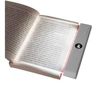 HOTUT LED Libro Pannello Luce, Lampada da Lettura Lightwedge, Piatto LED Libro Lampada, Lampada da Lettura per la Cura Degli Occhi, Luce da Lettura per Libro, Luce Libro per Lettura Notturna, Bianco
