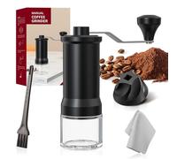 HOTUT Macinacaffè Manuale Regolabile, Macina Caffé Manuale con Meccanismo Conico di Alta Precisione in Ceramica, per Aeropress, Espresso, Pour Over, Moka e French Press