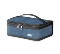 HOTUT Mini Borsa Termica per il Pranzo, Borsa Frigo Riutilizzabile, Borse per il Pranzo Alimenti, Ideale per Picnic/Nautica da diporto/Spiaggia/Ufficio/Scuola/Lavoro, Blu