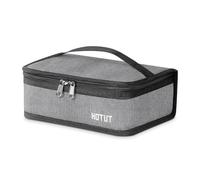 HOTUT Mini Borsa Termica per il Pranzo, Borsa Frigo Riutilizzabile, Borse per il Pranzo Alimenti, Ideale per Picnic/Nautica da diporto/Spiaggia/Ufficio/Scuola/Lavoro, Grigio